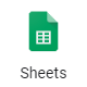 sheets icon